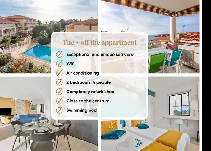 4 Etoiles - Vue - 2 - Parking - Piscine