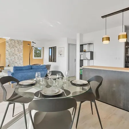 Appartement 4 Etoiles - Vue Mer - Piscine - 2 Chambres - Garage *