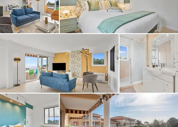 4 Etoiles - Vue - 2 - Parking - Piscine * Сен-Рафаэль